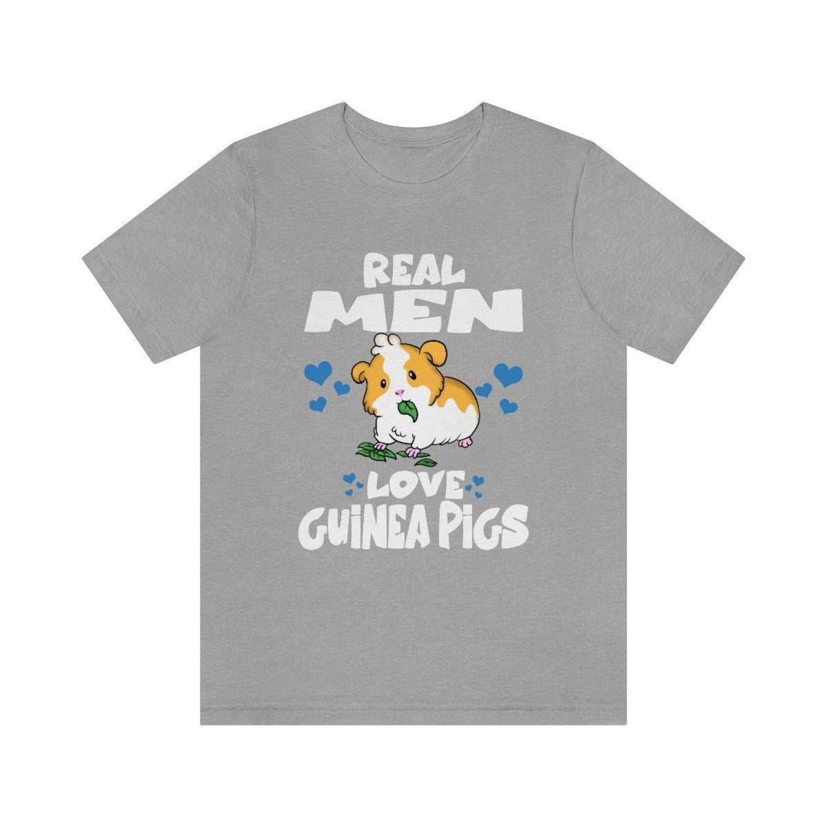 Real Men Love Guinea Pigs Shirt - guinea pig print design