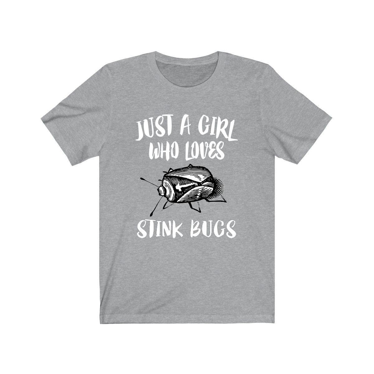 Just A Girl Who Loves Stink Bugs Shirt, Stink Bug Lover Gift, Stink Bug Animal Lover Adult Toddler Infant Kids Gift T-Shirt Image 1