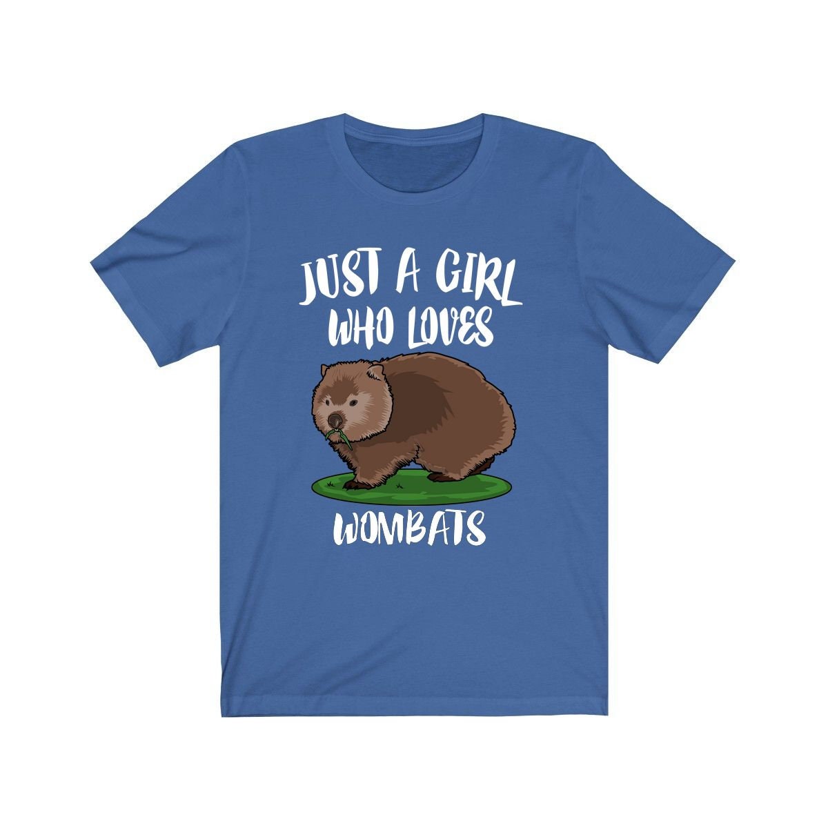 Just A Girl Who Loves Wombats Shirt - wombat print design