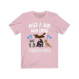 Just A Boy Who Loves Australian Animals Shirt, Koala Lover Shirt, Platypus Shirt, Kangaroo Lover Gift, Adult Toddler Kids T-Shirt Image 4