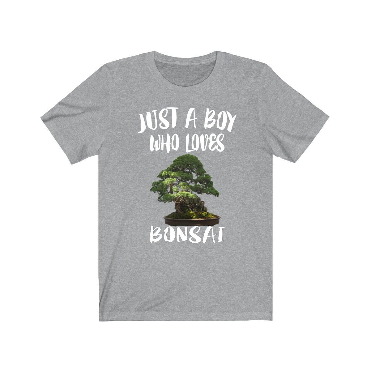 Just A Boy Who Loves Bonsai Shirt, Bonsai Lover Shirt, Bonsai Shirt, Bonsai Lover Gift, Animal Adult Toddler Kids T-Shirt Image 1