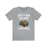 Just A Boy Who Loves Carpet Pythons Shirt, Carpet Python Lover Shirt, Snake Shirt, Python Lover Gift, Animal Adult Toddler Kids T-Shirt Image 1