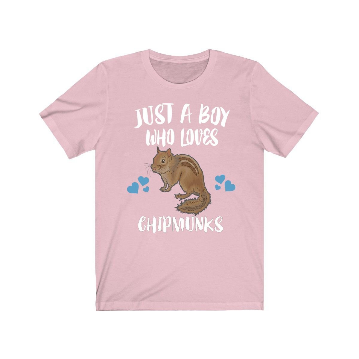 Just A Boy Who Loves Chipmunks Shirt - chipmunk print design