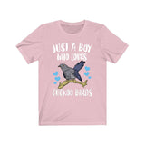 Just A Boy Who Loves Cuckoo Birds Shirt, Bird Lover Shirt, Cuckoo Bird Shirt, Bird Lover Gift, Animal Adult Kids T-Shirt Image 4
