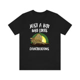 Just A Boy Who Loves Dimetrodons Dinosaur Shirt, Dinosaur Lover Shirt, Dimetrodon Shirt, Dinosaur Gift, Animal Adult Kids T-Shirt Image 1