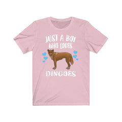 Just A Boy Who Loves Dingoes Shirt - dingo print design