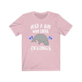 Just A Boy Who Loves Dugongs Shirt, Dugong Lover Shirt, Dugong Shirt, Dugong Gift, Animal Adult Kids T-Shirt Image 4