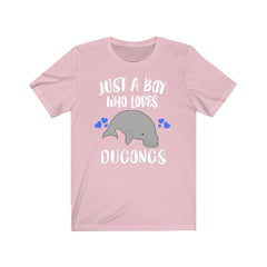 Just A Boy Who Loves Dugongs Shirt - dugong print design