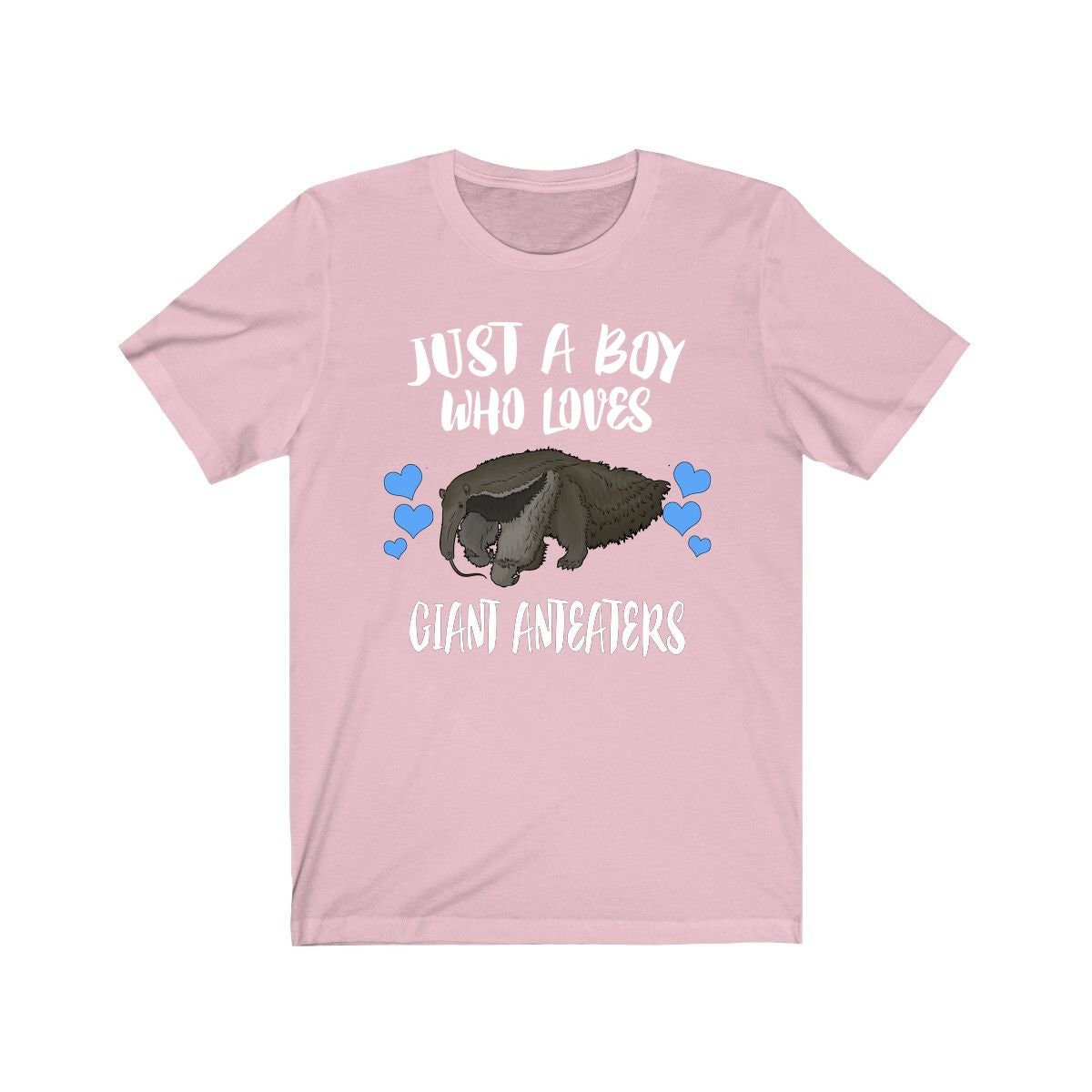 Just a boy who loves giant anteaters South American mammal tee