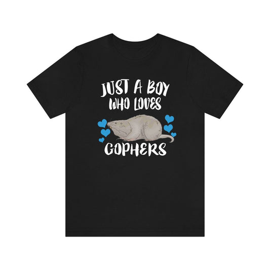 Just A Boy Who Loves Gophers Shirt - gopher print design