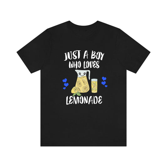 Just a boy who loves lemonade summer refreshing citrus drink tee