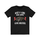 Just A Girl Who Loves Giant Anteaters Shirt, Anteater Shirt, Anteater Lover Gift, Animal Lover Adult Toddler Infant Kids Gift T-Shirt Image 2