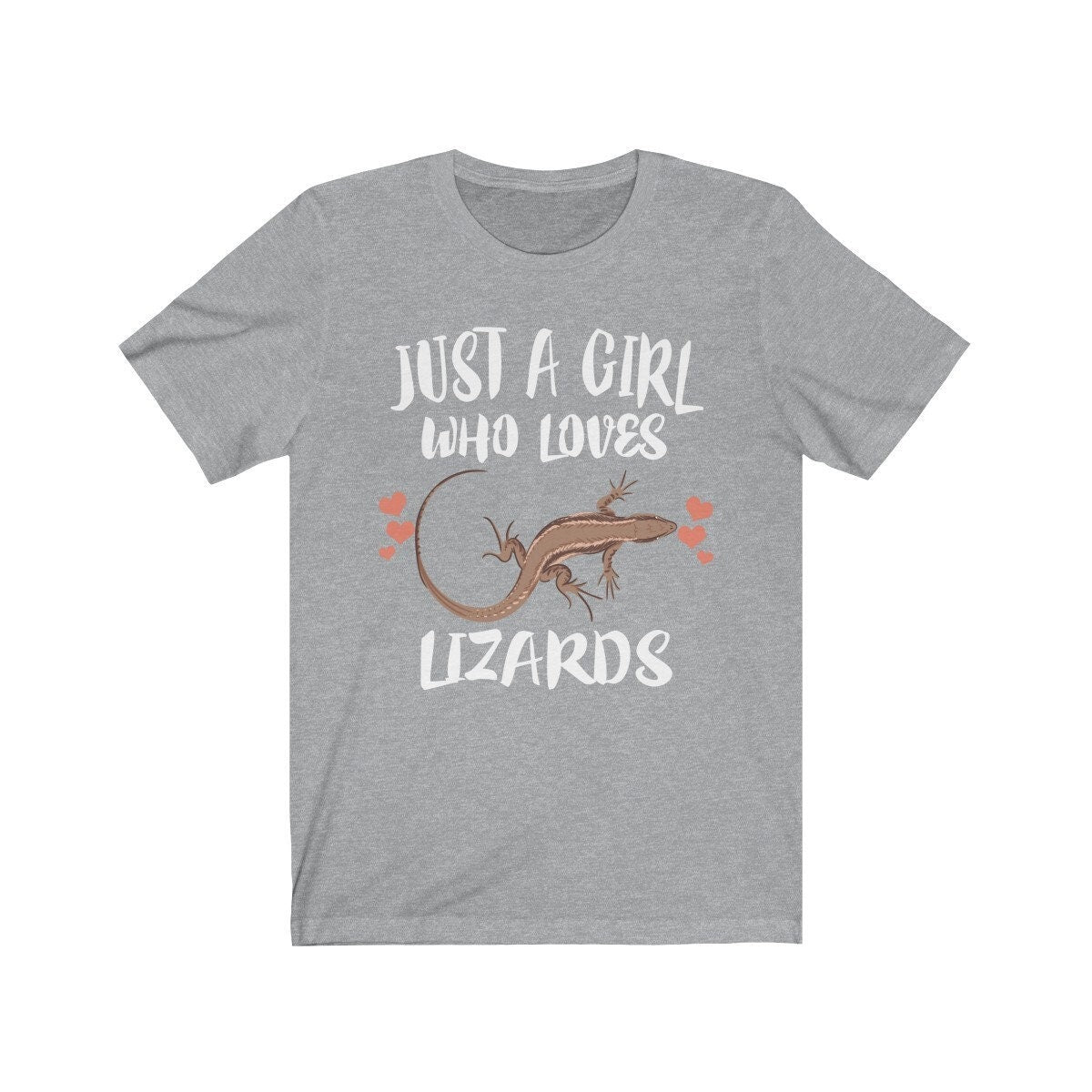Just A Girl Who Loves Lizards Shirt - lizard print design