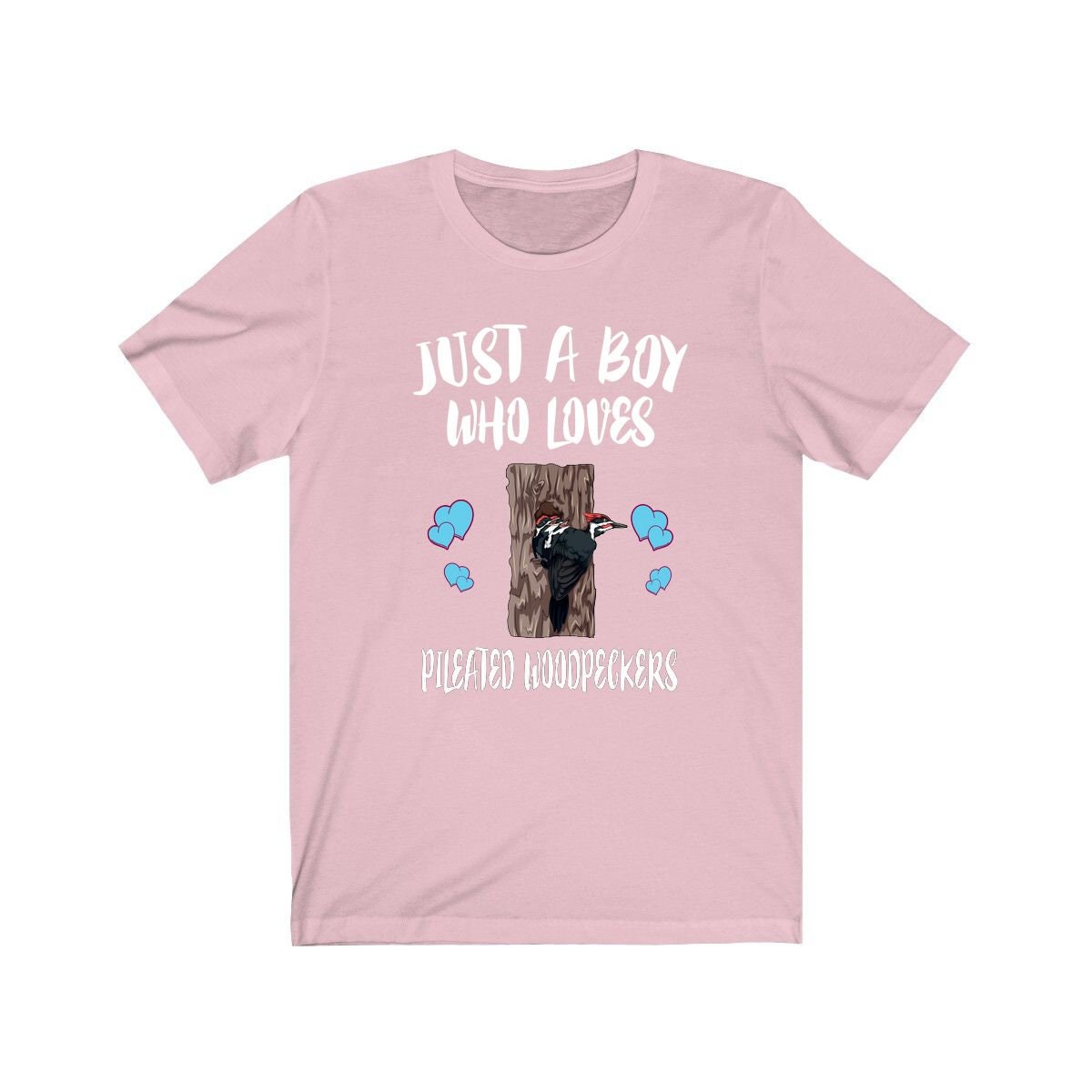 Just A Boy Who Loves Pileated Woodpeckers Shirt - pileated woodpecker print design
