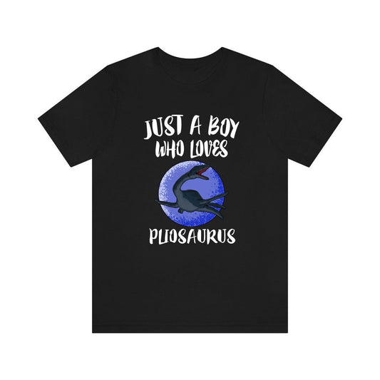 Just A Boy Who Loves Pliosaurus Shirt - Pliosaurus print design