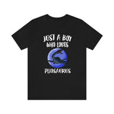 Just A Boy Who Loves Pliosaurus Dinosaur Shirt, Pliosaurus Lover Shirt, Dinosaur Shirt, Dinosaur Lover Gift, Animal Adult Kids T-Shirt Image 1