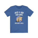 Just A Boy Who Loves Prairie Dogs Shirt, Prairie Dog Lover Shirt, Prairie Dog Shirt, Prairie Dog Lover Gift, Animal Adult Kids T-Shirt Image 3