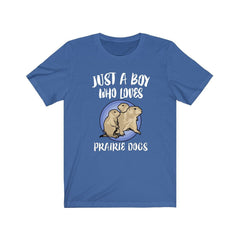 Just A Boy Who Loves Prairie Dogs Shirt - prairie dog print design