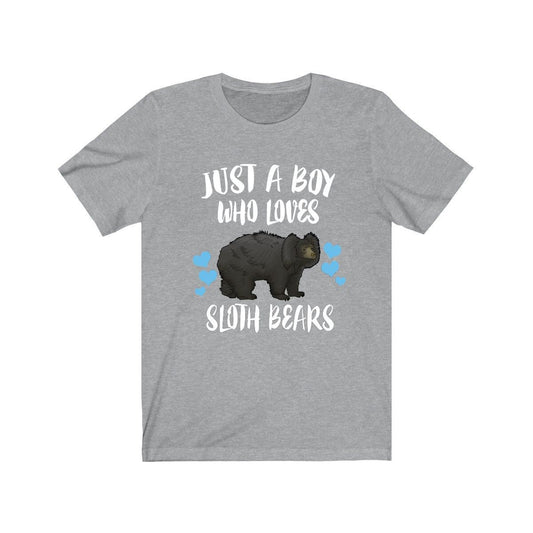 Sloth Bear T-Shirt for Boys - sloth bear print design