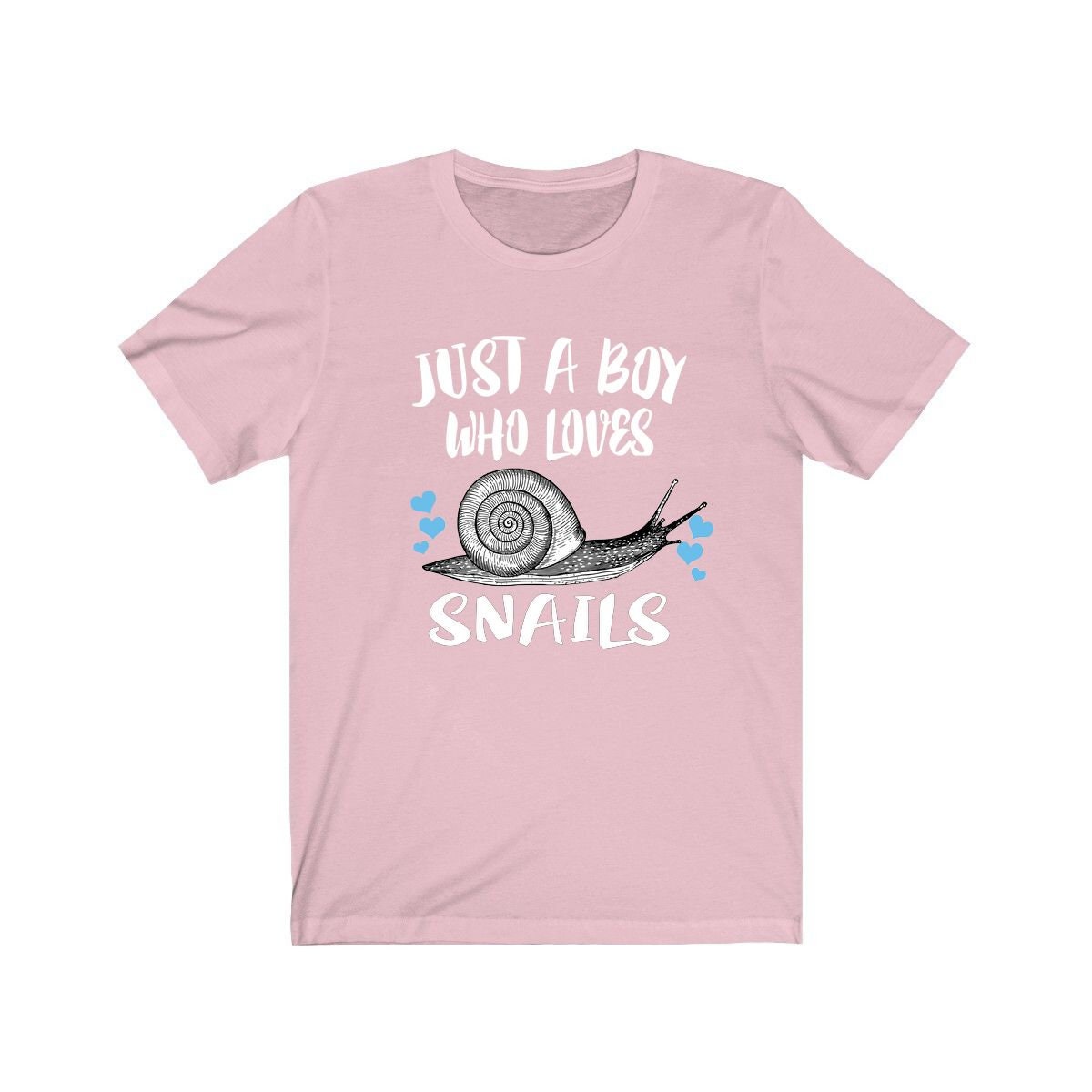 Just A Boy Who Loves Snails Shirt - snail print design