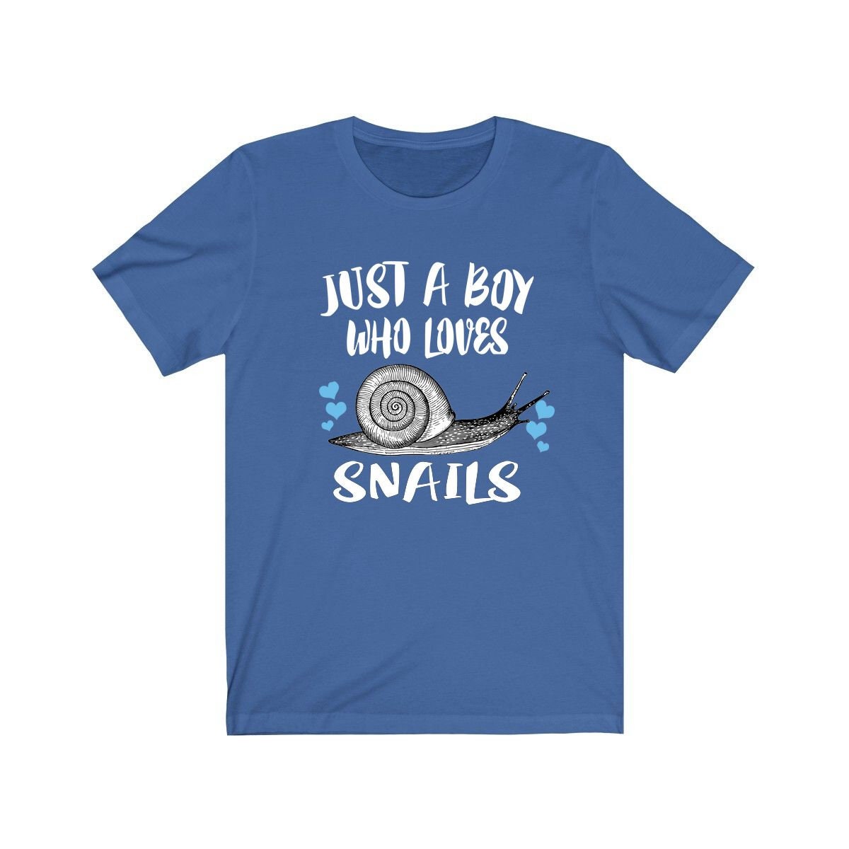 Just A Boy Who Loves Snails Shirt, Snail Lover Shirt, Snail Shirt, Snail Lover Gift, Animal Adult Kids T-Shirt Image 1