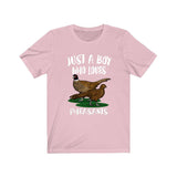 Just A Boy Who Loves Pheasants Birds Shirt, Pheasant Lover Shirt, Birding Shirt, Pheasant Lover Gift, Animal Adult Kids T-Shirt Image 4