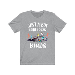 Bird Lover T-Shirt for Boys - bird print design
