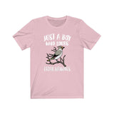 Just A Boy Who Loves Cedar Waxwings Birds Shirt, Cedar Waxwing Lover Shirt, Birding Shirt, Bird Lover Gift, Animal Adult Kids T-Shirt Image 4