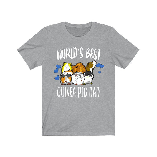 World's Best Guinea Pig Dad Shirt - guinea pig print design