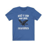 Just A Boy Who Loves Archaeopteryx Dinosaur Shirt, Archaeopteryx Lover Shirt, Dinosaur Shirt, Dinosaur Lover Gift, Animal Adult Kids T-Shirt Image 2