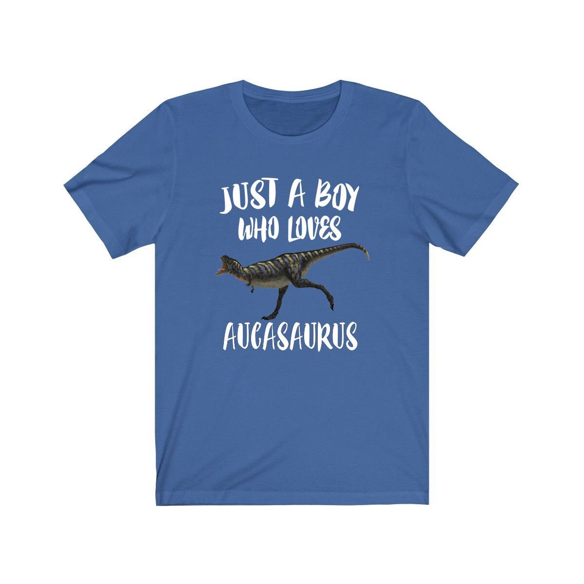 Just A Boy Who Loves Aucasaurus Shirt - aucasaurus print design