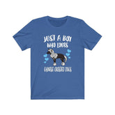 Just A Boy Who Loves Chinese Crested Dogs Shirt, Crested Dog Lover Shirt, Dog Shirt, Dog Lover Gift, Animal Adult Kids T-Shirt Image 1