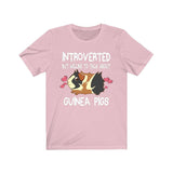 Introverted But Willing To Talk About Guinea Pigs Funny Shirt, Guinea Pig Owner Shirt, Guinea Pig Lover Gift, Guinea Pig Tee, T-Shirt Image 3