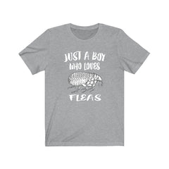 Just A Boy Who Loves Fleas Shirt - flea print design