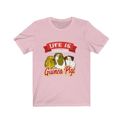 Life Is Better With Guinea Pigs T-Shirt - guinea pig print design