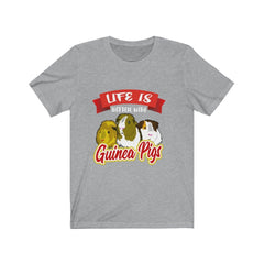 Life Is Better With Guinea Pigs T-Shirt - guinea pig print design