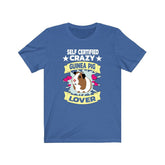 Self Certified Crazy Guinea Pig Lover Funny Shirt, Guinea Pig Owner Shirt, Guinea Pig Lover Gift, Guinea Pig Tee, Animal T-Shirt Image 1