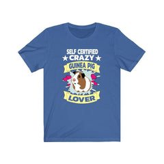 Self Certified Crazy Guinea Pig Lover Shirt - guinea pig print design