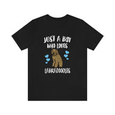 Just A Boy Who Loves Labradoodles Shirt, Labradoodle Lover Shirt, Labradoodle Shirt, Dog Lover Gift, Animal Adult Kids T-Shirt Image 1
