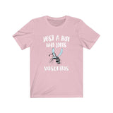 Just A Boy Who Loves Mosquitos Shirt, Mosquito Lover Shirt, Mosquito Shirt, Mosquito Lover Gift, Animal Adult Kids T-Shirt Image 4