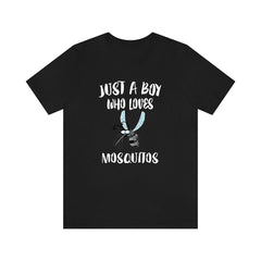 Just A Boy Who Loves Mosquitos Shirt - mosquito print design