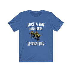 Just A Boy Who Loves Spinosaurus Shirt - Spinosaurus print design