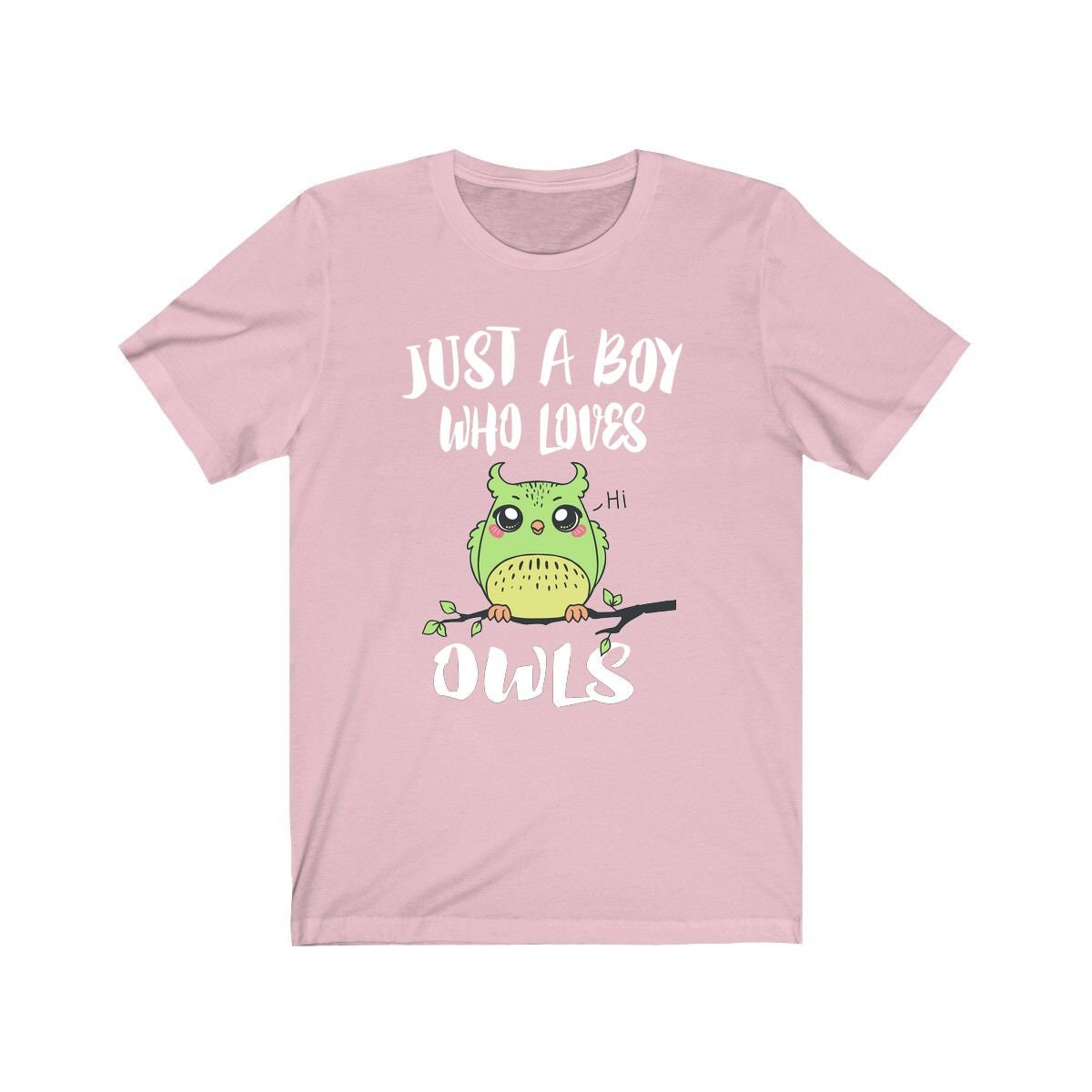 Just A Boy Who Loves Owls Shirt - owl print design