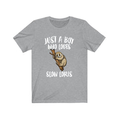 Just A Boy Who Loves Slow Loris Shirt - slow loris print design