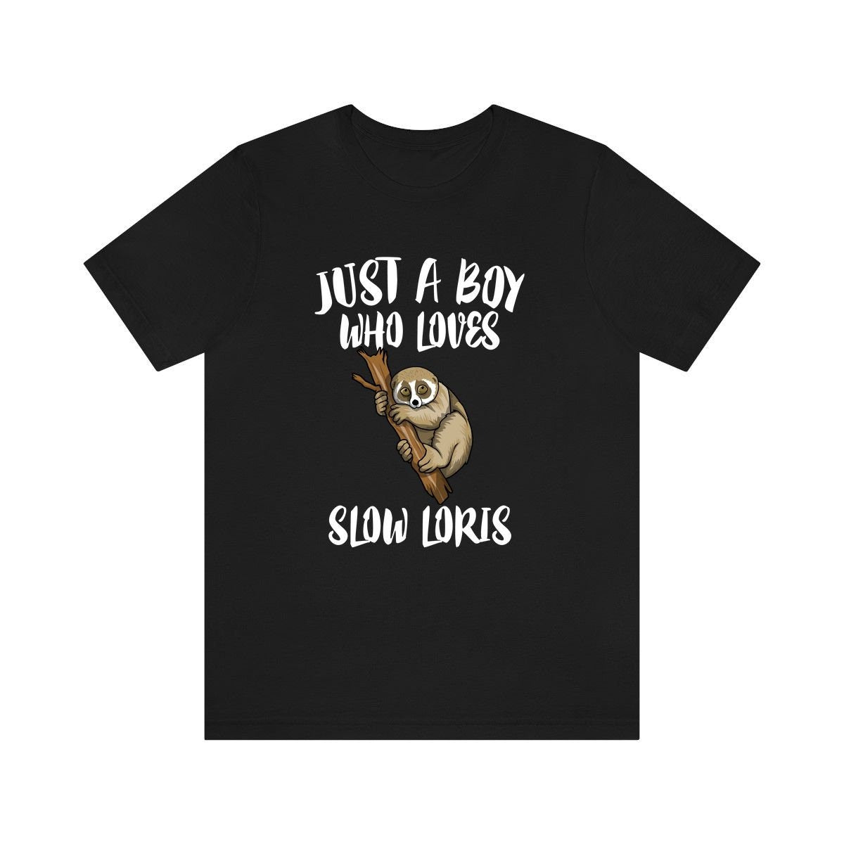 Just A Boy Who Loves Slow Loris Shirt, Slow Loris Shirt, Slow Loris Shirt, Slow Loris Lover Gift, Animal Adult Kids T-Shirt Image 1