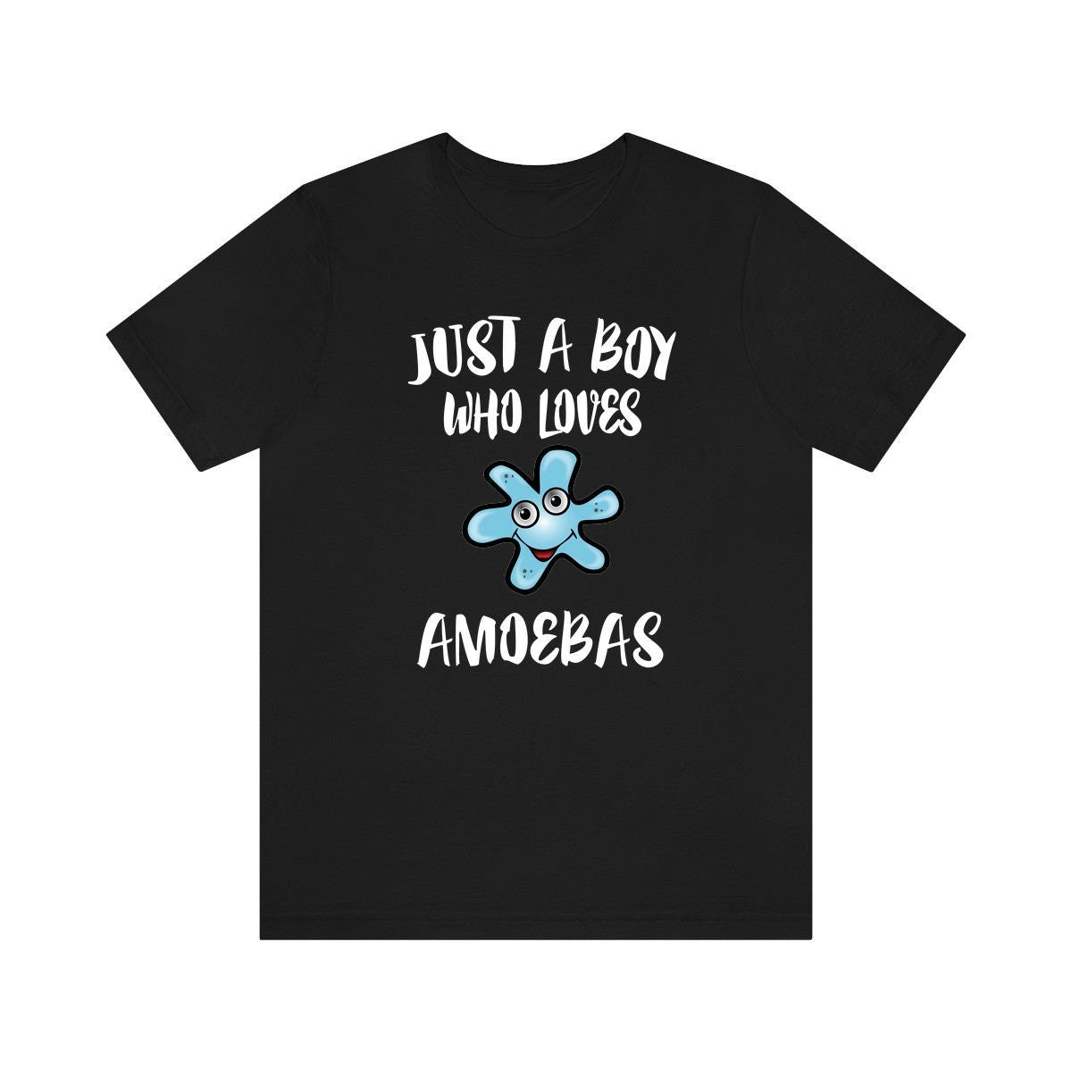 Just A Boy Who Loves Amoebas Shirt, Amoeba Lover Shirt, Amoeba Shirt, Microbiologist Gift, Animal Adult Kids T-Shirt Image 1