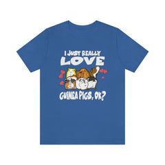I Just Really Love Guinea Pigs Shirt - guinea pig print design