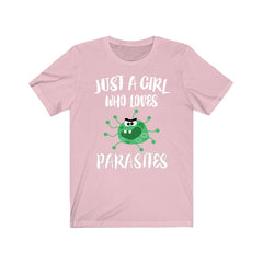 Just A Girl Who Loves Parasites Shirt - parasite print design