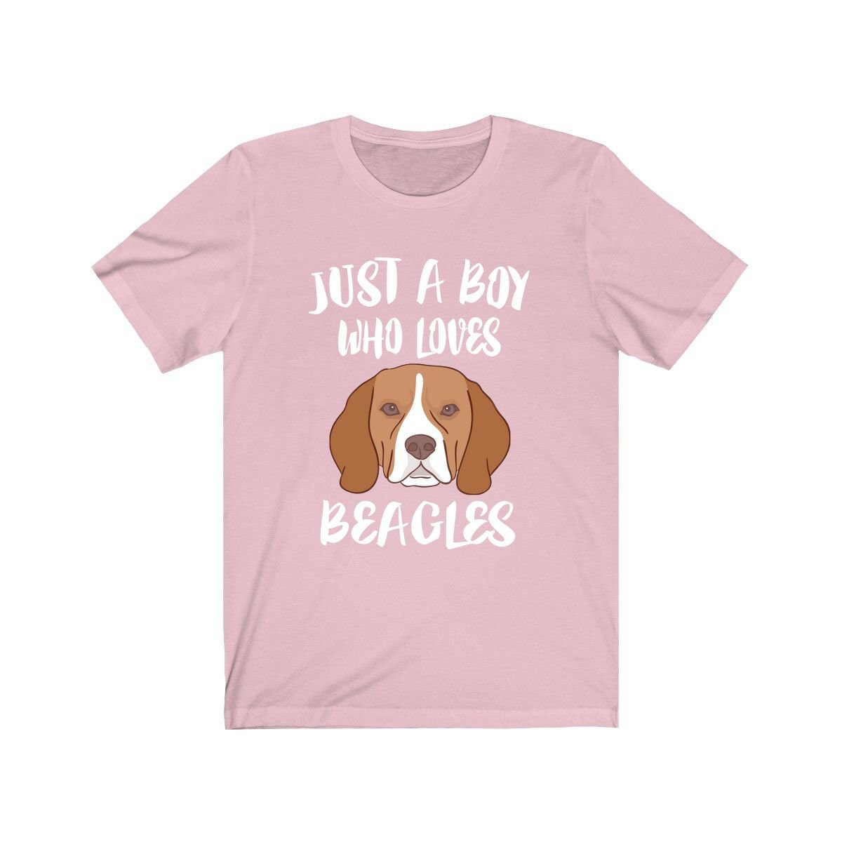 Just A Boy Who Loves Beagles Dog Shirt - Beagle print design