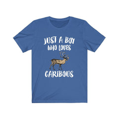 Just A Boy Who Loves Caribous Shirt - caribou print design